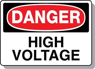 DANGER High Voltage