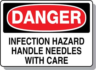 DANGER Infection Hazard