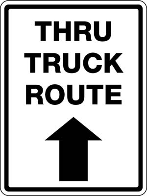 Thru Truck Route