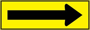 Arrow - yellow right
