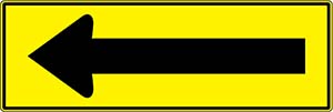 Arrow - yellow left
