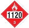 10-3/4” Rigid Vinyl Placard - 1120