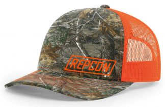 orange realtree hat